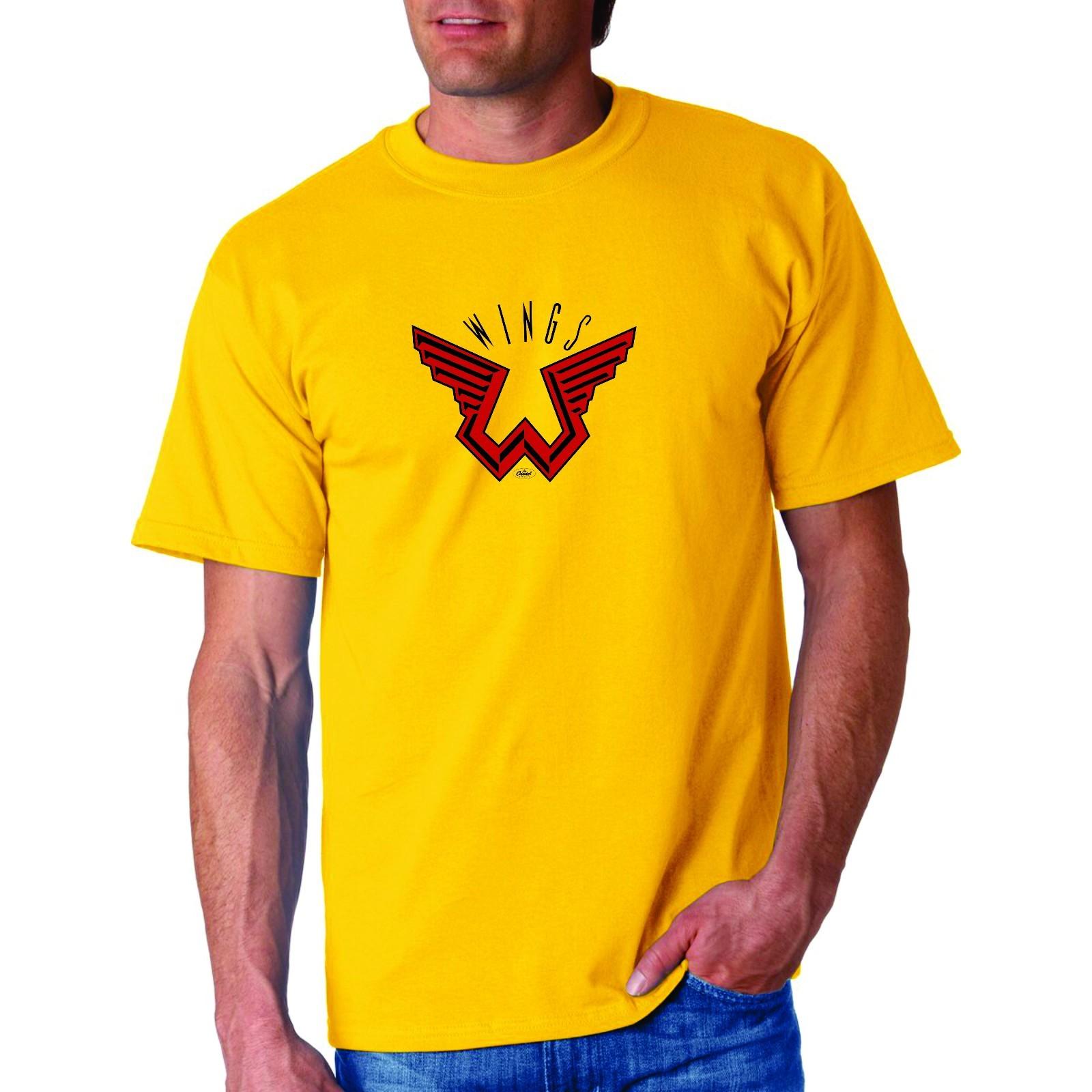ПРОМО-ФУТБОЛКА WINGS AT THE SPEED OF SOUND!  ПРОМО-ФУТБОЛКА Пол Маккартни Битлз 2XL