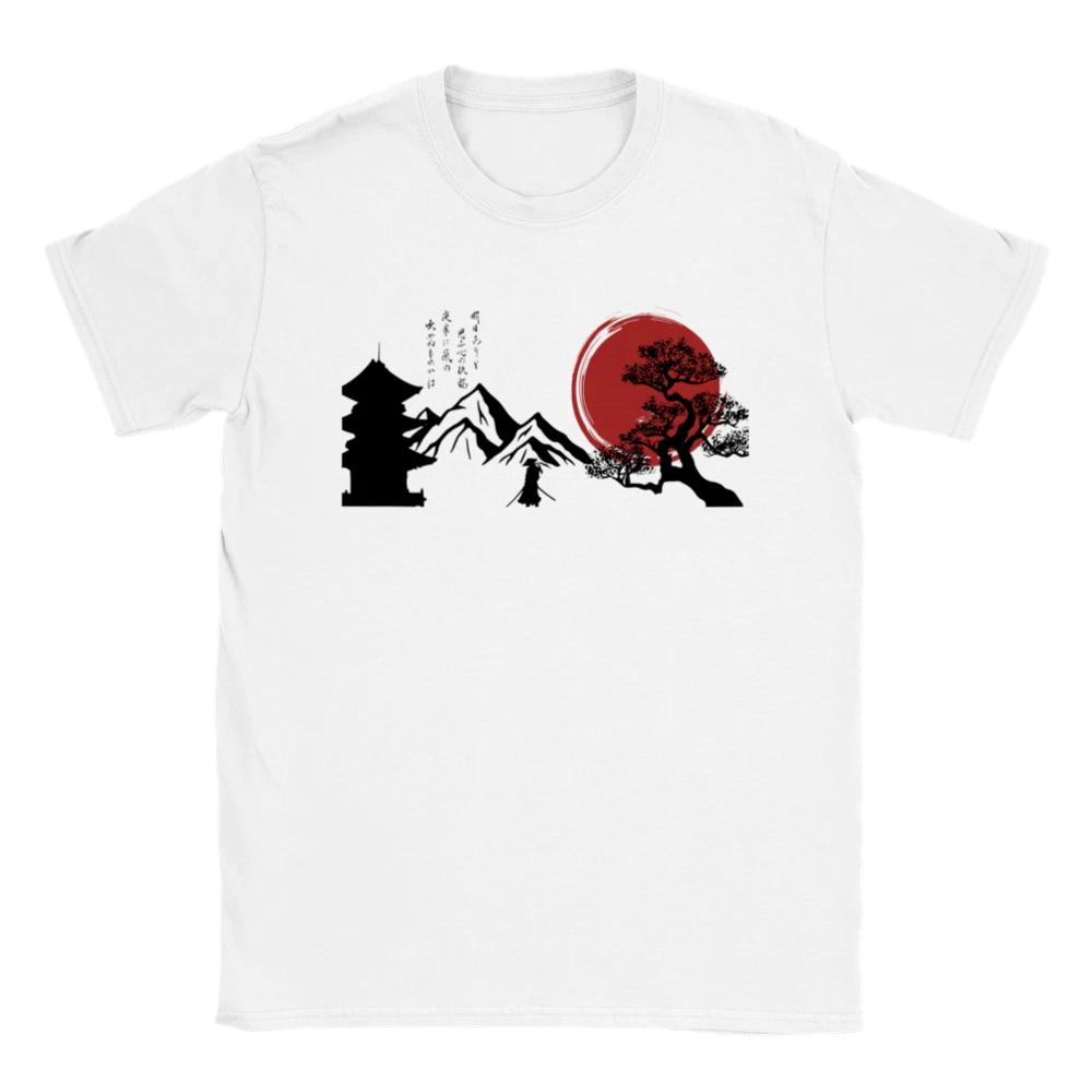 Japanese Landscape - Unisex Crewneck T-shirt XL