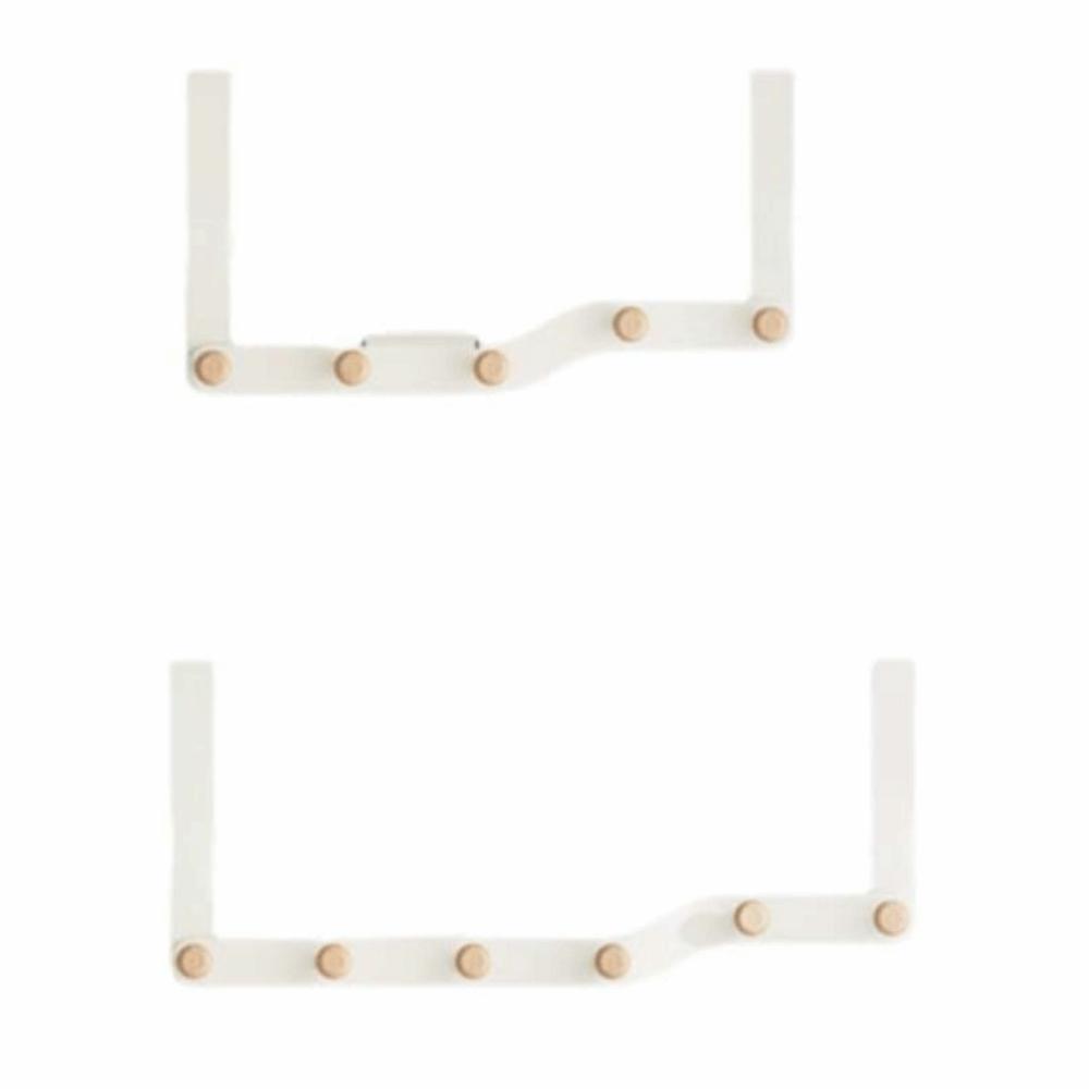 Space Saving Clothes Coat Hat Towel Hanger 5/6 Hooks Kitchen Accessories Holder  Home Decoration