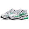 Nike P-6000 Beyaz Bahar Yeşili Unisex Spor Ayakkabı Metalik-Gümüş Siyah CD6404-104