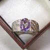 Alexandrite Oval Cut  Gemstone With 925 Sterling Silver Ring For Men's #A639 JL375656925312