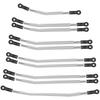 313mm/324mm Stainless Steel Link Set Linkage Chassis Steering Rod Kit For 1/10 RC Crawler Car Axial SCX10 SCX10 II 90046 Upgrade