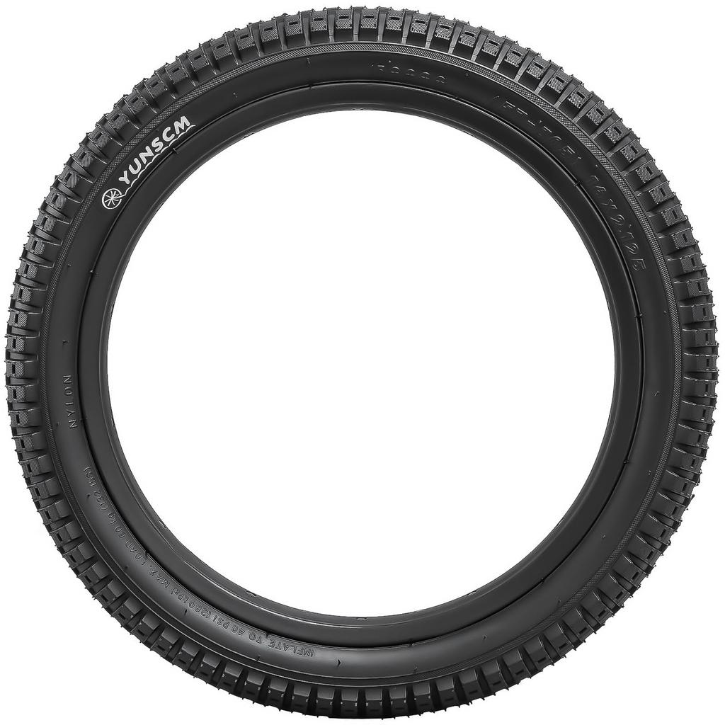 YunSCM Set of Bicycle with 32mm Schrader Suitable for Bikes and Electric Assist 2, 16x2.125 Tires, Tires, 16x2.125 57-305 Tubes, Valve, 57-305 Tires,