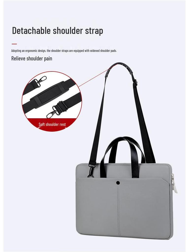 2025 Fashion Men's & Women's Lightweight Water-Repellent Briefcase Backpack with Large Capacity