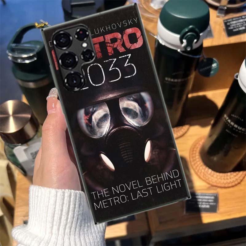 Metro 2033 Cases Phone Case for Samsung Galaxy S26 Ultra S25 Edge S24 S23 FE S21 Plus S20 S22 Cover TPU Capa Shell Shockproof Pa