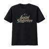 Mens Social Distortion Men S  T Shirt Fashion Classic Round Neck Cotton Black 4X Large Vintage Washed Stylish Stretched
