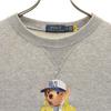 Polo Ralph Lauren Polo Bear Long Sleeve Sweat Trainer S Gray Back Brushed Men's Used