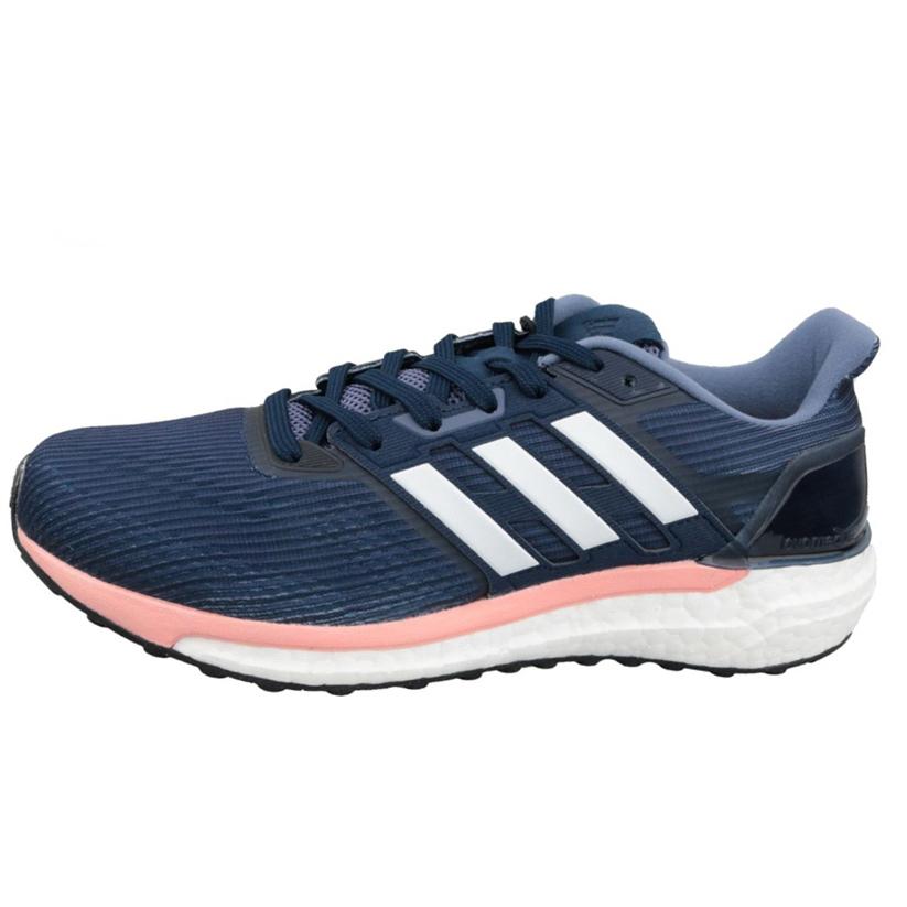 Adidas Supernova Comfortable Durable Non-Slip Low-Top Running Shoes Women Running Shoes Blue White BB6038