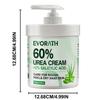 60% Harnstoffcreme mit Aloe Vera, Für trockene, rissige Haut und Hände, Entfernt Hornhaut und macht die Haut weich, Spendet tiefenwirksam Feuchtigkeit 350G