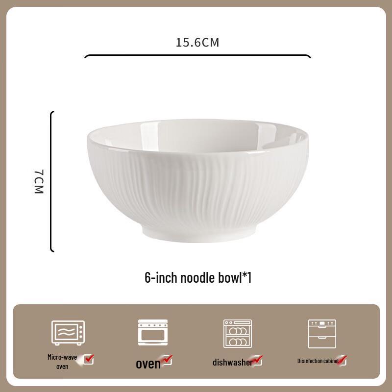 Керамические суповые миски ZISIZ Jingdezhen