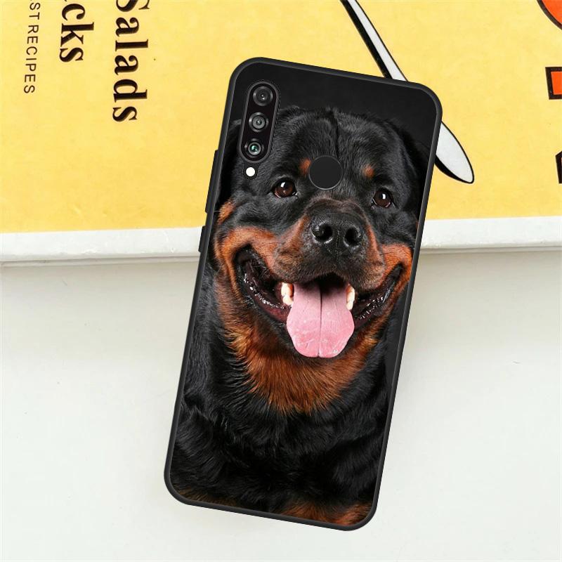 Rottweiler Dog For Huawei Nova Y61 Y73 Y70 Y72 Y60 Y90 Y91 7i 8i 11i 12i 12s 9 10 SE P20 P30 P40 Lite Case