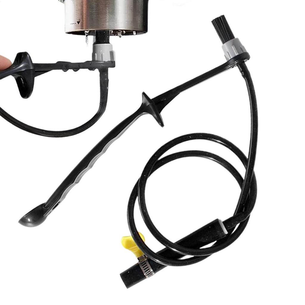 Coffee Machine Cleaning Brush Heat-Resistant Food-Grade Coffee Machine Steam Brush PP Handle for Coffee Baristas Tea