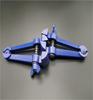 Compact Handheld Mini Bench Vise Pliers with Fixed Clamp, Cast Steel