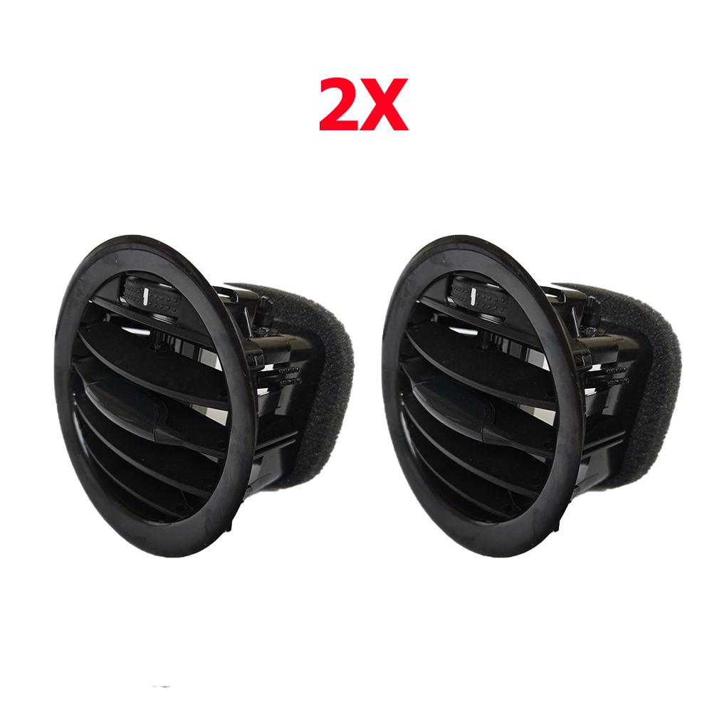 Black/Chrome A/C Air Vent Cover Outlet Grille Fits For Opel ADAM CORSA D MK3 Vauxhall 13417363 2201099