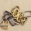 20pcs Newest Accessories Tri-glide  Bag Buckle Diy Dolls Bag Luggage Hardware Square/Triangle Buttons