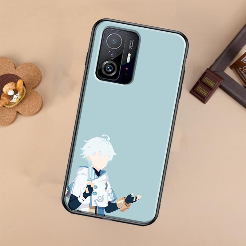 Chongyun Genshin Impact Case For Xiaomi POCO X7 X6 Pro X3 X5 M6 F3 F5 F6 Pro 11T 12T 13T 14T Pro 13 14 Ultra Cover