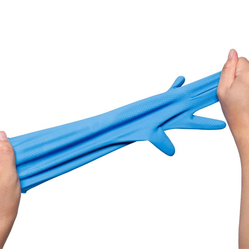 MARYYA Thickened Household Rubber Cleaning Gloves