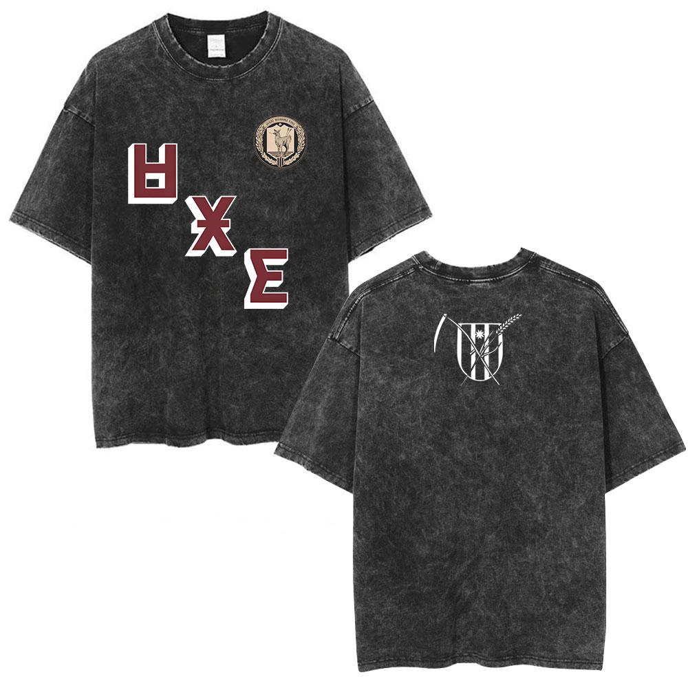 Rock Band My Chemical Romance Washed Tshirt The Black Parade  Tour Merch Tshirts Mens Clothing Vintage T Shirt Streetwear