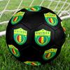 Guinea Bissau Indoor Soccer Ball Colorful All Ages Size 5 Machine Stitched PVC Competition Ready Durable High-Bounce