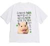 Summer Bestselling Lucky Hamster Theme Outdoor Leisure Trendy Fashion Unisexs Shortsleeved Tshirt