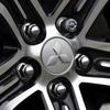 4PCS 60mm Wheel Hub Cap Emblem Stickers for Mitsubishi Compatible with All Models Pajero Outlander Lancer Rim Decal Easy Install