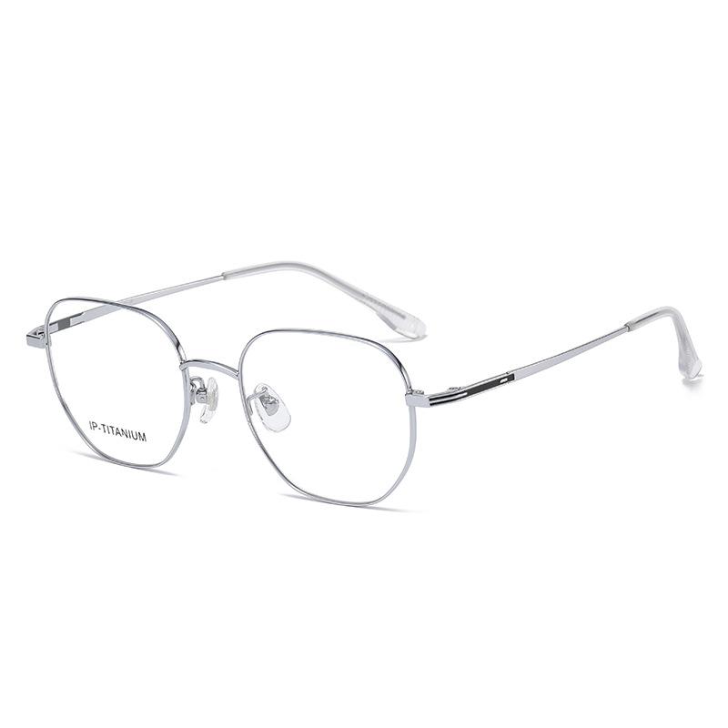 

Lightweight Pure Titanium Large Frame Glasses for Women Men Oversized Small Face Unisex Retro Eyewear Classic