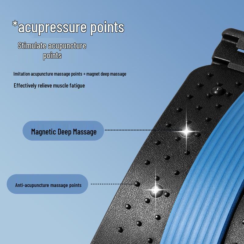 Lumbar Support and Spine Alignment Massage Device