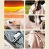 Fashion Portable USB Electric Heated Blanket 3 Heating Levels Washable Warming Shawl Wearable Leg Cover Winter