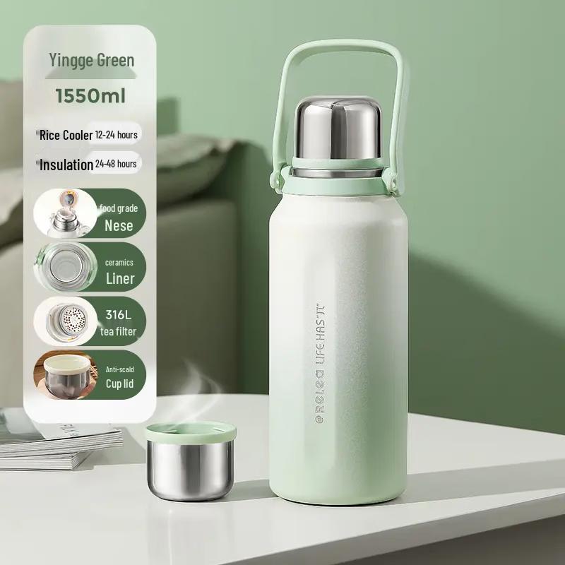 RELEA 1550ML 316L Stainless Steel Vacuum Insulated Mug with Ceramic Lining