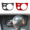 Real Soft Carbon Fiber Sticker For Leon 2005 2006 2007 2008 2009 2010 2011 2012 LHD RHD Car Cup Holder Panel Accessories