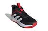 Adidas OwnTheGame 2.0 K Slip Resistant And Breathable Low top Performance Basketball Shoes Black White Kids' H01555