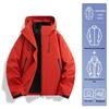 Woodpecker Women's 2025 3-in-1 Windproof Waterproof Jacket for Spring & Autumn Camping and Hiking