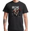 Men's Big Time World Tour Tee Tops Crewneck Retro Graphic Unisex Tee Shirts