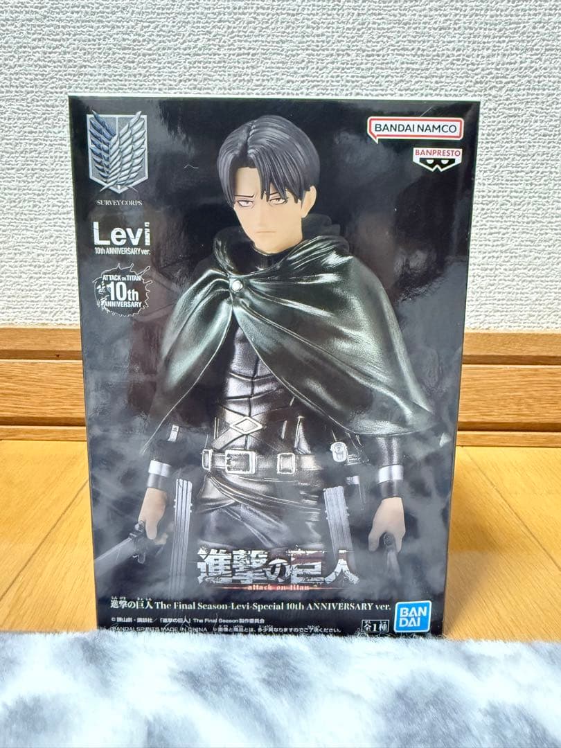 

[USED] Attack on Titan Figure 10th Levi Anniversary
