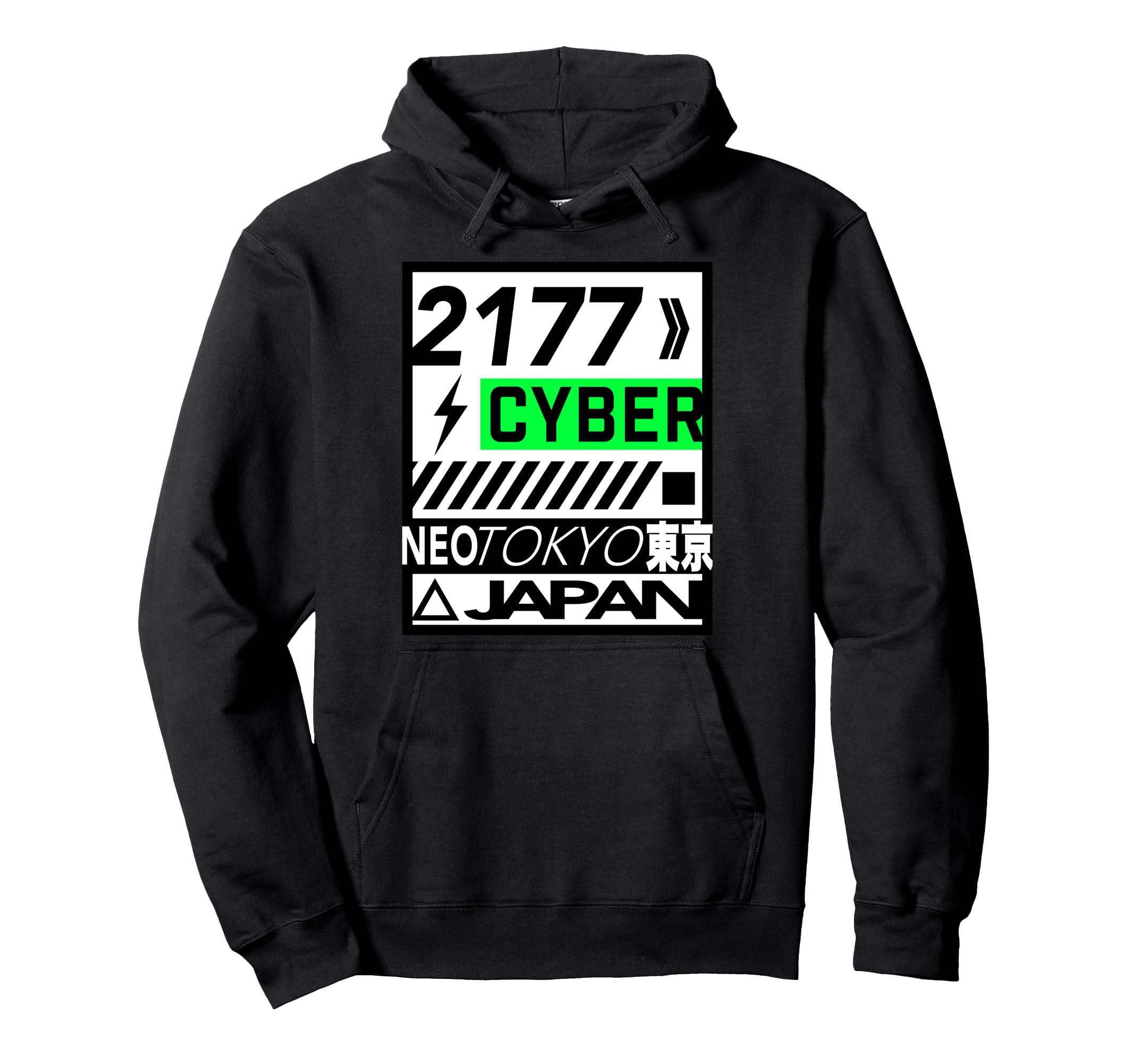 2177 NEO TOKYO Cyberpunk CYBER Near-future Streetwear Harajuku Digital Stylish Cool Hoodie 6690₽
