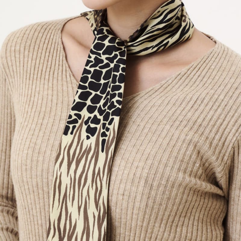 ONSZ Multi-Animal Twilly Scarf