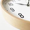 KATOMOKU Plywood Clock 19, Natural, km-111NA, Wall Clock with Continuous Second Hand, 30.4cm Diameter (quartz Clock)
