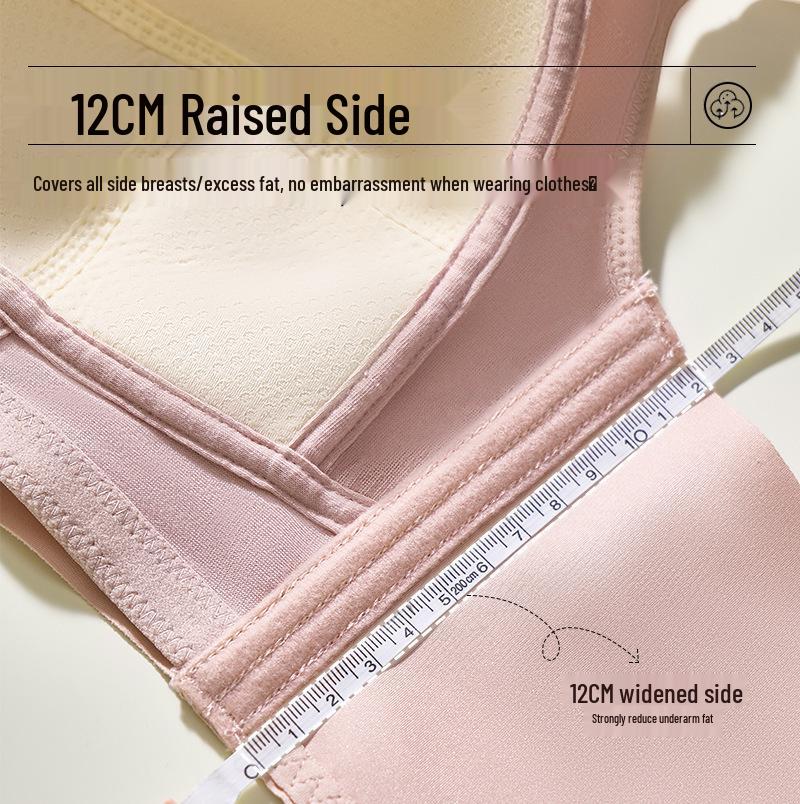 Lace Wire-Free Plus Size Bra for Large Busts: Minimizing, Shaping, Push-Up Comfort, Reduces Underarm Fat - New Style