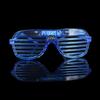 3 Neon Colours Eyeshade Lampshade Luminous LED Glasses for Christmas Party Mardi Gras Decor and Festive Party Glasses