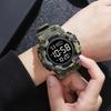 1968 Luxury Digital Stopwatch Military Alarm Clock LED Display Waterproof Wristwatch Sport Watch for Men Reloj Hombre