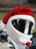 Christmas Hat Motorcycle Helmet Cover Easily Put On And Taken Off Personal Motorbike Full Helmets For All Seasons Fits