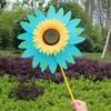 Outdoor Sunflower Lawn Pinwheels Wind Spinner Large Windmill Pinwheels for Garden Yard Outdoor Decoration Backyard