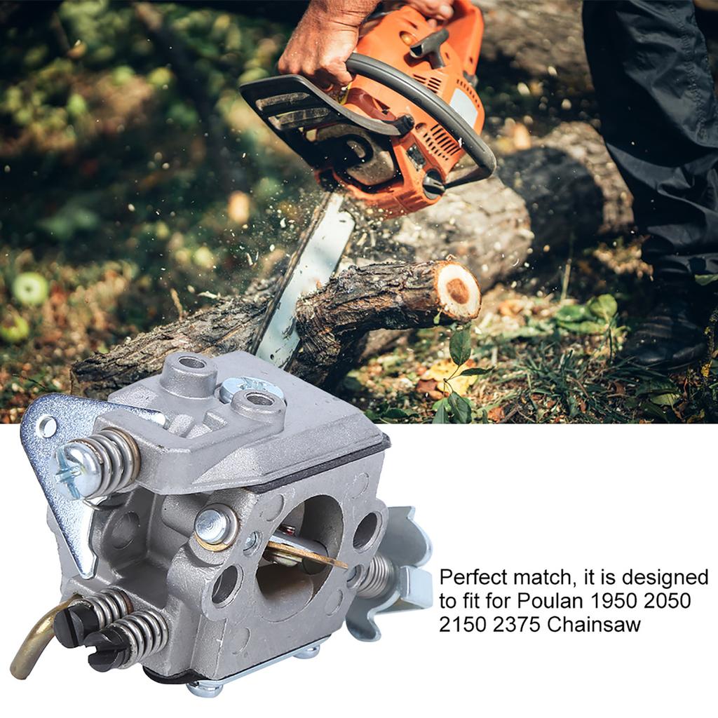Carburetor Kit Replacement Fit for Poulan 1950 2050 2150 2375 Chainsaw Parts