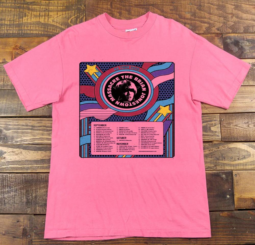 

The Brian Jonestown Massacre Fall North American Tour T Shirt All sizes S-5XL Unisex T-Shirt XL