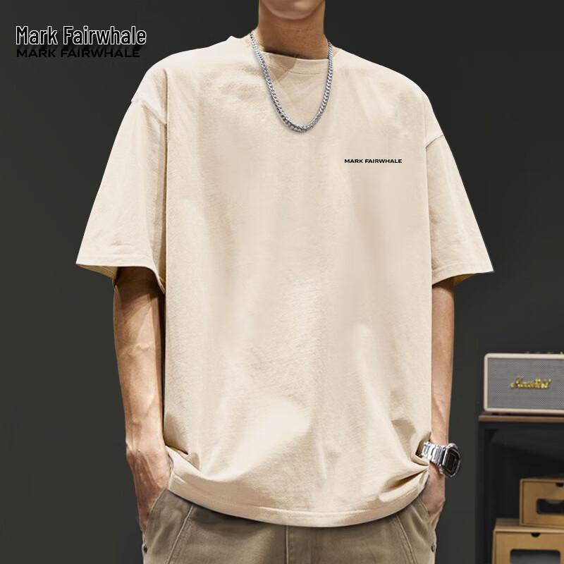 Mark Fairwhale Men's Casual Round Neck T-Shirt