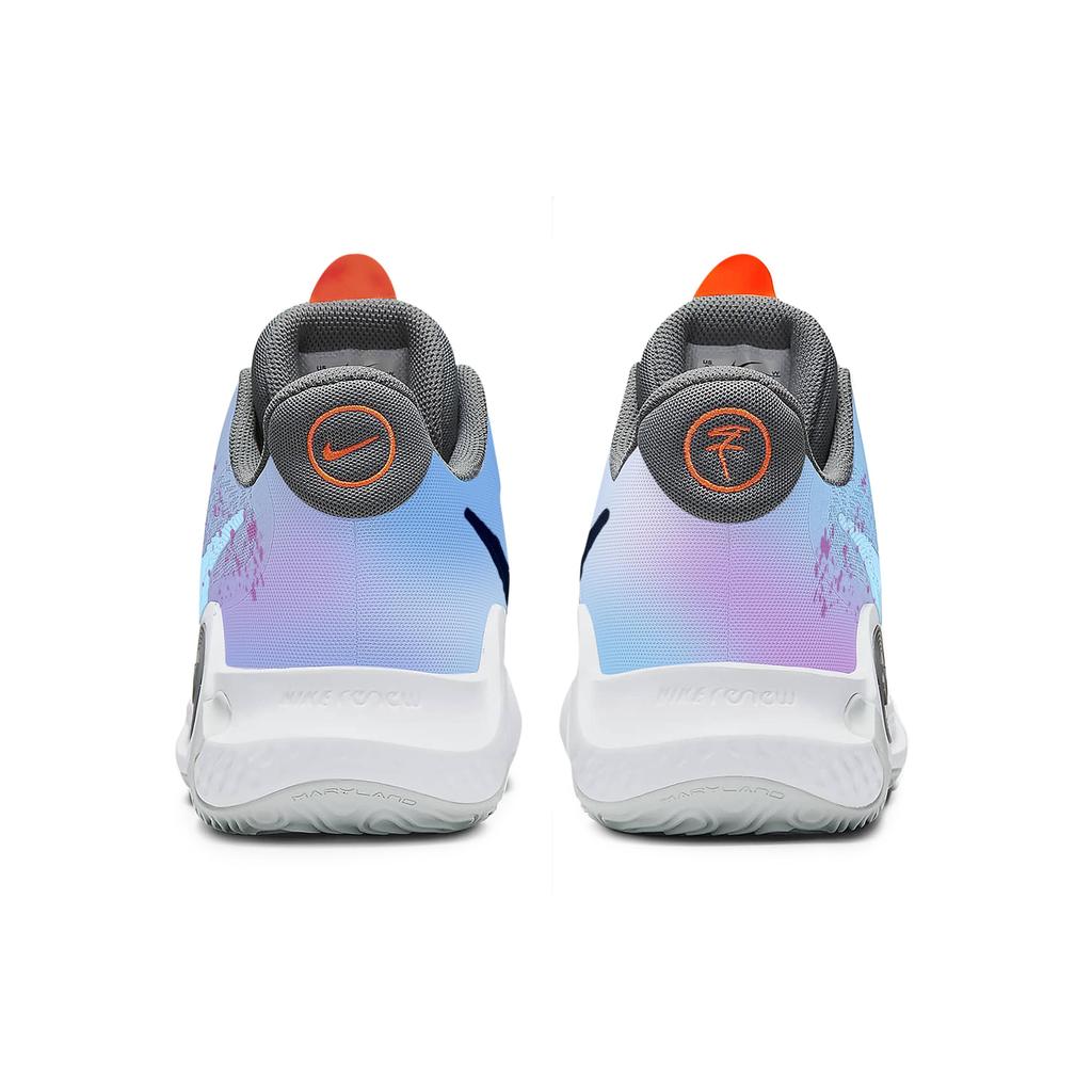 Nike KD Trey 5 IX Cushioning Slip Resistant Abrasion Resistant Impact Resistant Mid top Basketball Shoes Unisex CW3402-011(Team683-)
