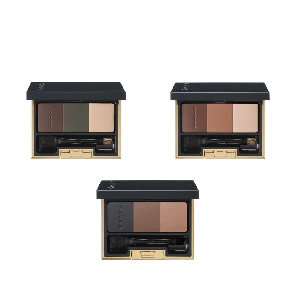 Zespół SUQQU 3D Control Eyebrow 01 Khaki  02 Brown  04 Black Brown 55g  67g