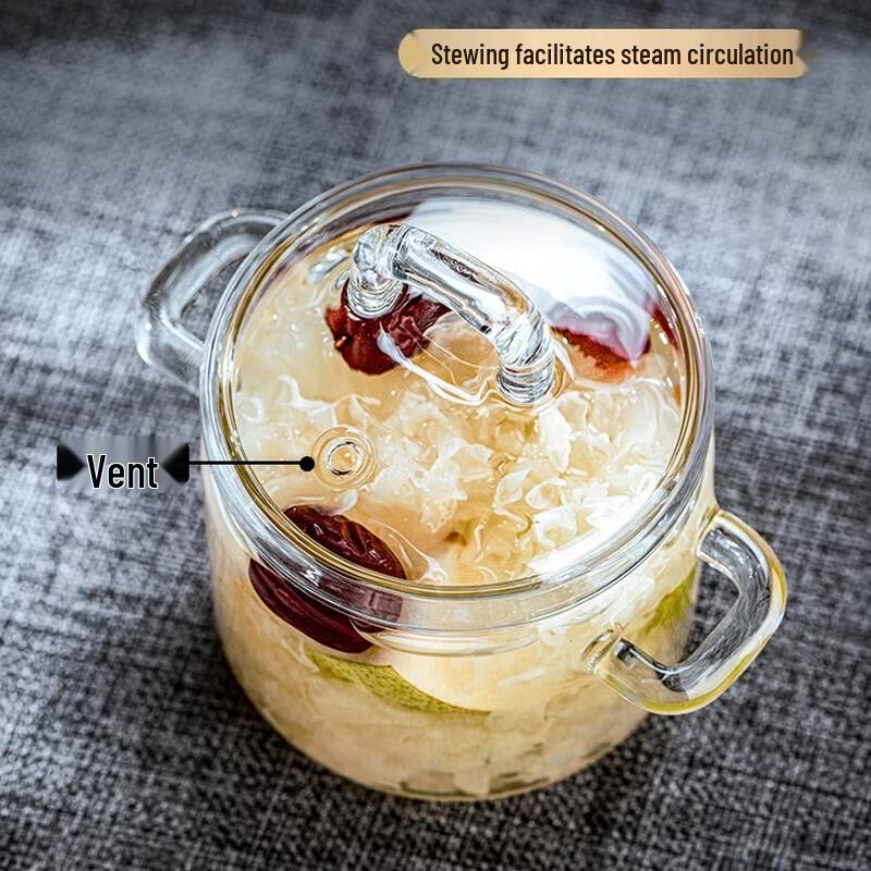 Wutuo High Borosilicate Glass Soup Pot