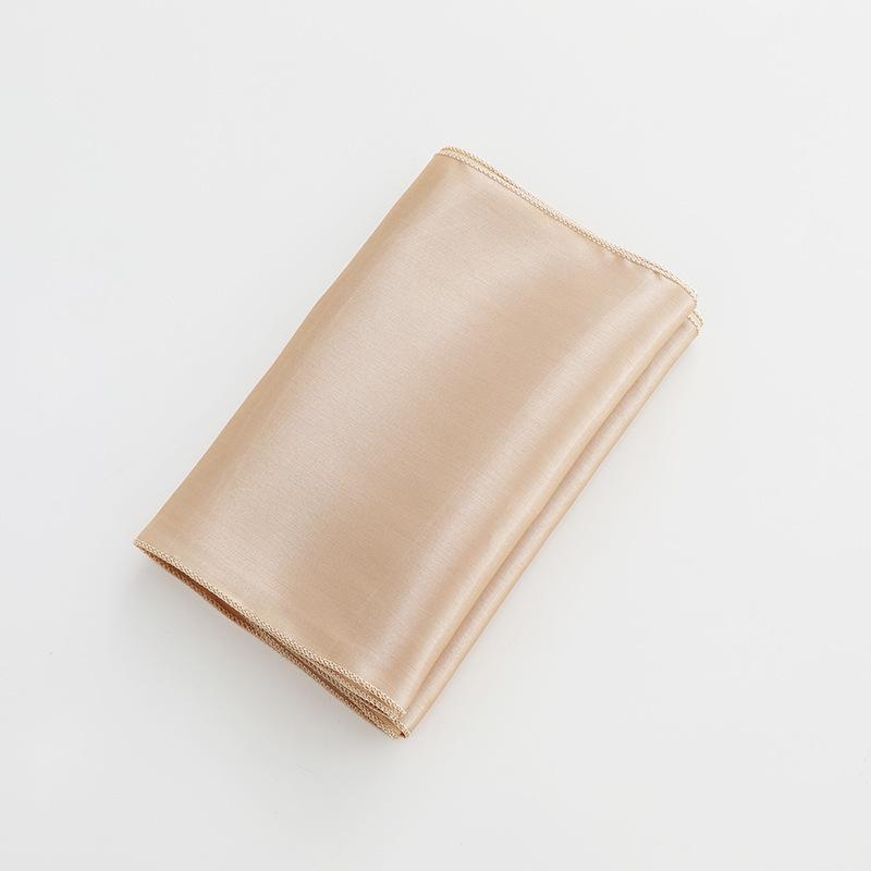 Direktlieferung für High-End-Hotelbankette und Hochzeitsszenen Rechteckige glänzende Tischdecke in Uni-Farbe, Satintischdecke