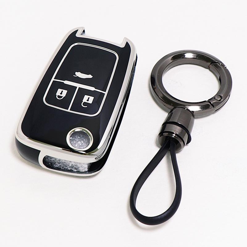 2345 Buttons Car Key Case Cover For Chevrolet Chevy Malibu Camaro Cruze Impala Equinox Volt Spark Sonic Gmc Buick Encore Terrain